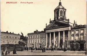Belgien Bruxelles Palais Royale Vintage Postkarte B182 - Bild 1 von 2