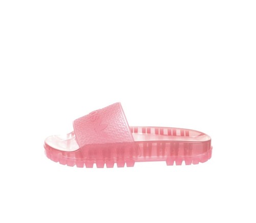 Nuovi sandali Gucci x Adidas donna trasparenti gelatina slide US 6