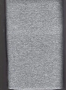 2/3 yard velour fabric grey heather 80% cotton 20% polyester 58" wide - Picture 1 of 1