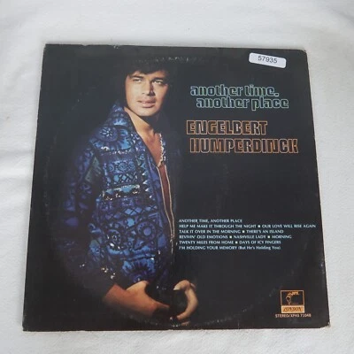 Engelbert Humperdinck Another Time Another Place Compilation LP Vinyl Record Al - Image 1 of 4