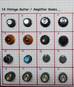 Vintage Gitarren- und Verstärkerknöpfe - Bild 1 von 13