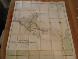 1900 German Protected Areas Map Nyassa Tanganyika Grensz Expedition Sheet 4 - Picture 1 of 17