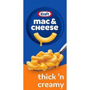 Dîner macaronis et fromage Kraft épais et crémeux, boîte de 7,25 onces