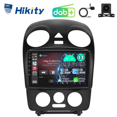 DAB+ 2+32GB Apple Carplay Android Autoradio GPS Navi WiFi RDS Für VW New Beetle - Bild 1 von 4