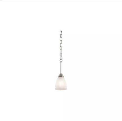 Mini colgante de níquel cepillado Kichler Lighting 43640NIL18 Jolie Foto 1 de 2