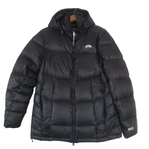 GoLite Puffer Jacket Women Medium Black Quilted Down 800 Lightweight Winter Coat - Picture 1 of 15