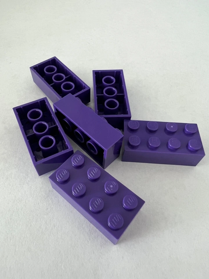 LEGO Parts 3001 (6pcs) Brick 2x4 Choose Color - Image 1 of 1