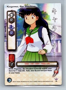 Inuyasha TCG - Kagome, the Student 188 - FOIL RARE - Score TetsuSaiga - Picture 1 of 2