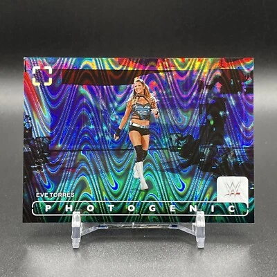 2024 WWE Photogenic EVE TORRES  FOTL Swirl Parallel /6 - Image 1 of 2