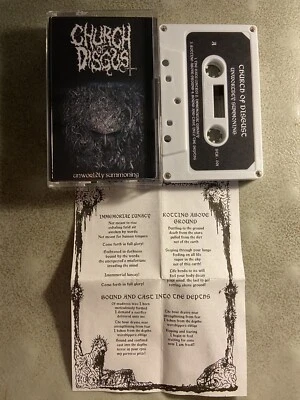 Church of Disgust Unworldly Summoning Cassette Texas / FL Death Metal - Image 1 of 4