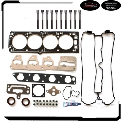 Juego de tornillos de junta de culata para 99-08 Chevrolet Daewoo Suzuki Forenza Reno 2.0L 16V Foto 1 de 4