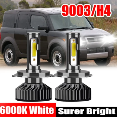 Kit de faros LED combinados bombillas haz alto bajo blanco para Honda Element 2003-2011 Foto 1 de 4