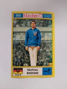 FIGURINA MUNCHEN 72 PANINI XX OLYMPIADE DDR BREHME n 222 DA RECUPERO - Bild 1 von 1