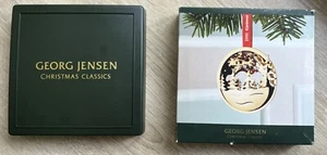 Georg Jensen Christmas Classics 24 Karat Vergoldet Weihnachtsschmuck 2006 - Bild 1 von 3