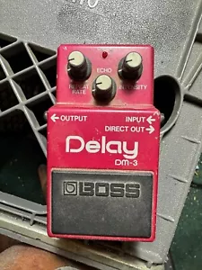 Boss Dm-3 Analog Delay Made In Japan Green Label - Picture 1 of 2