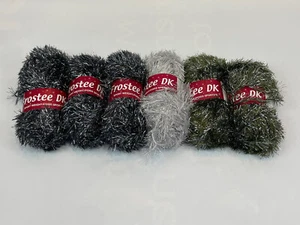 Frostee DK fil de pin retiré pin noir fil d'argent - Photo 1/5