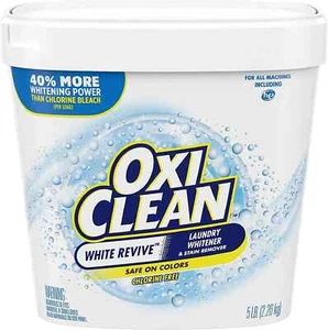 OxiClean White Revive Laundry Whitener & Stain Remover, 5 Lbs - Picture 1 of 8