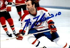 Guy Lafleur Signed Montreal Canadiens Trading Card Sized Mini Photo #2 JSA COA