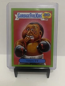 Mike Tyson Testy TY 2015 GPK 30 aniversario años 80 parodia verde #24B - Imagen 1 de 4