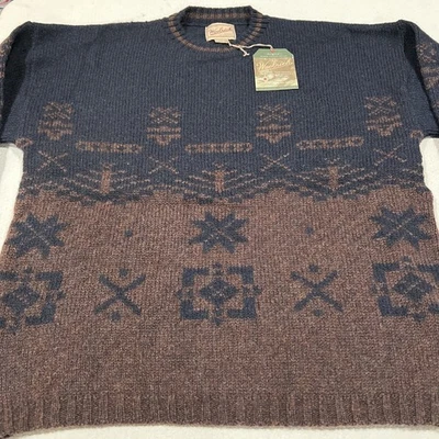 Vintage 90’s Made In Usa 🇺🇸 Woolrich Christmas Sweater Size L - Image 1 of 4