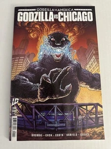 Godzilla vs Chicago #1 Comic Book 2025 - IDW - Picture 1 of 2