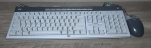 Vintage HP Wired PS2 Internet MultiMedia Keyboard 5187-1767 PS/2 Mouse 5187-2149 - Picture 1 of 11