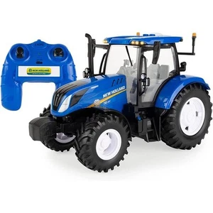 Britains Radio Remote Controlled New Holland T6.180 Tractor 1:16 Scale - Picture 1 of 5