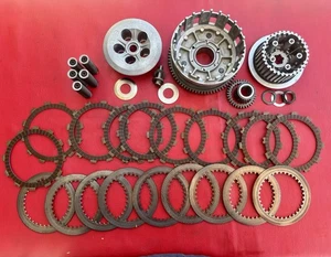 03 2001-2004 Suzuki GSXR 1000 Clutch Basket Hub Primary Plate Disc Good - Picture 1 of 14