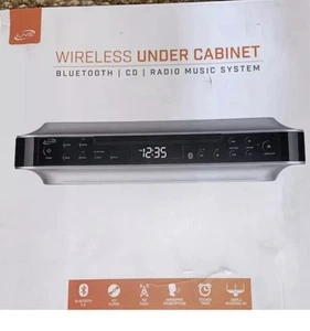 iLive Bluetooth Under-Cabinet CD, FM Radio, Timer, Remote!! NEW In Box!!! - Picture 1 of 3