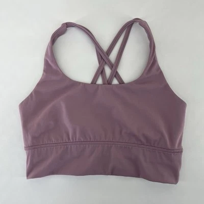 Lululemon Energy Bra Plum Purple Size 6 – Excellent Condition - Image 1 of 4