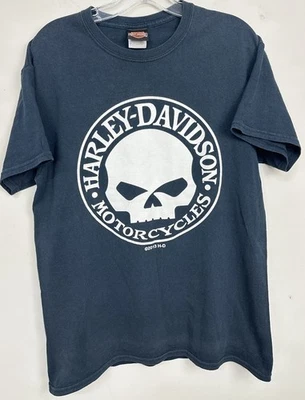 2013 Harley Davidson Brunswick Australia Black  T-shirt Men’s Size M Harley City — 第 1/4 张图片