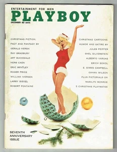 PLAYBOY MAGAZINE DECEMBER 1960 W/CENTREFOLD VERYGOOD/CONDITION - Picture 1 of 3