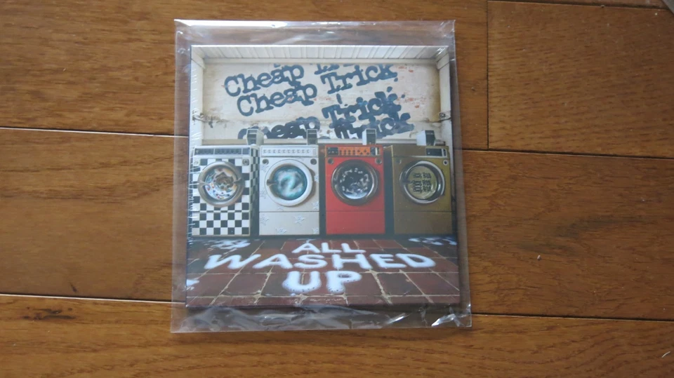 Cheap Trick - All Washed Up 2025 cd sealed SIGNED AUTOGRAPHED all 4 members - Image 1 of 2