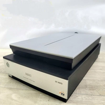 Epson Colorio flatbed Scanner USB Connection A4 Compatible GT-X970 Used Japan - Image 1 of 4