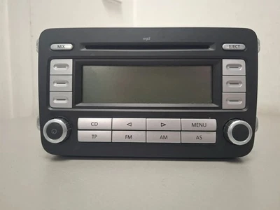 Autoradio VW Golf 5 1K Touran 1T1 Radio CD Player RCD300 1K0035186AD - Bild 1 von 4