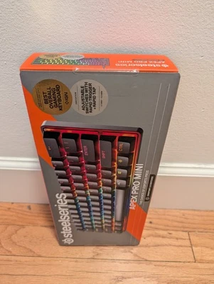 Mini teclado sin abrir Steelseries Apex Pro Omnipoint 3.0 interruptores nuevo sellado Foto 1 de 2