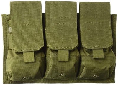 Blackhawk 37CL04OD Strike M4/M16 Triple Mag Pouch, Holds 6 - Olive Drab - Image 1 of 2