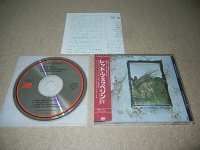 Led Zeppelin "Led Zeppelin IV" JAPAN CD w/sticker-OBI 32XD-335 3200Yen - Bild 1 von 4