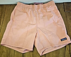 Pantalones Cortos Patagonia Para Hombres Funhoggers 6" Rosa Desvanecido Grande - Imagen 1 de 6