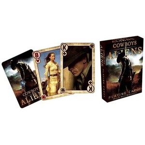 Cowboys And Aliens Playing Cards - Deck of 52 Fun, Unique Cards - Great Gift!