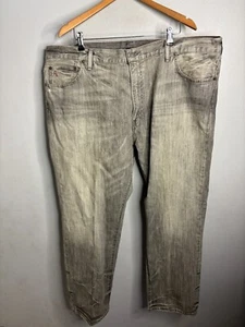 Polo Ralph Lauren Hampton Jeans Mens 46x32 Denim Gray Stretch Straight 5696 - Picture 1 of 9