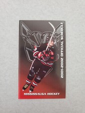 ES23 Mississauga IceDogs 2001/02 OHL Junior Hockey Pocket Schedule - Harbour