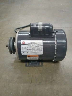 U.S. Motors T1C1J - 1 HP - TEFC - 3450 RPM + 4 *NEW* Browning Sheaves - Image 1 of 4