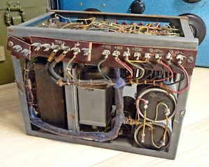 Unbek. Baugruppe Bauteil Netzteil Wehrmacht Luftwaffe Funk Köln E52 Berta ? #4 - Bild 1 von 9