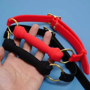 Candy Open Mouth Gag Oral Fixation Flirting Fetish Restraints Kit Strap Sex Toys - Picture 1 of 38