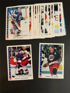 1993/94 Score Winnipeg Jets Team Set 23 Cards - Picture 1 of 1