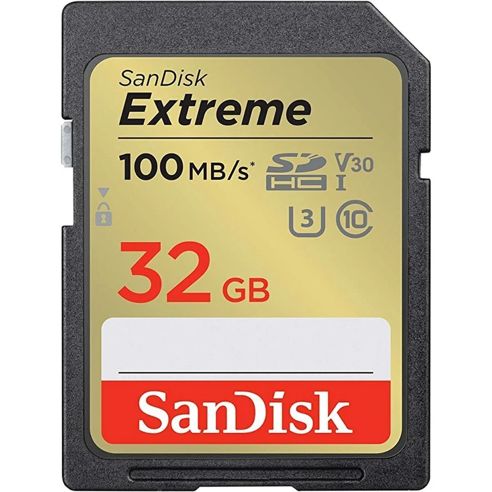 SanDisk Extreme 32GB SDHC Speicherkarte (SDSDXVT-032G-GNCIN)