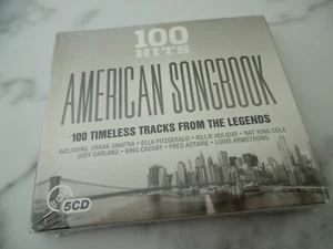 *NEW* 100 HITS AMERICAN SONGBOOK 5 CD SINATRA GARLAND ASTAIRE CROSBY COLE LEE - Picture 1 of 2