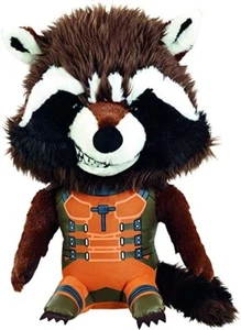 Marvel Guardians Of The Galaxy Talking Rocket Raccoon Plush 10” Collectible - Picture 1 of 1