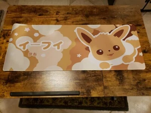 Pokemon Anime Eevee erweitertes Stoff Mauspad (31" x 12") XL - Bild 1 von 5